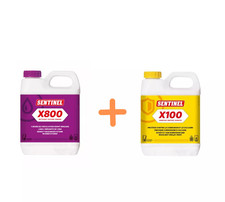 Sentinel X800 + X100 INIBITORE PULITORE DECAPPANTE TRATTAMENTO IMPIANTO CALDAIA