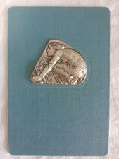 Emilio Greco Placca In Metallo Argentato Matelda Fior Da Fiore