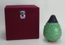 Vaso in vetro di Murano Yoichi Ohira firmato 1/1 molto raro