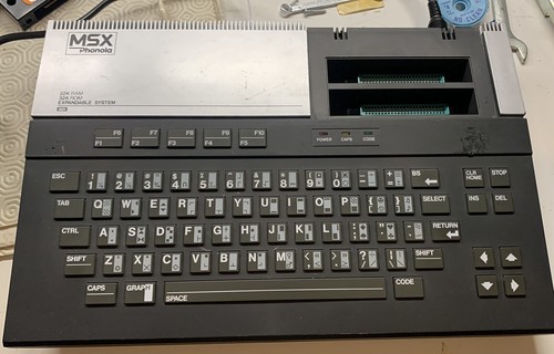 Computer msx vg8000 phonola - computer,