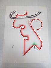GIORGIO BOMPADRE SERIGRAFIA ANCONA PESARO SEGNI ZODIACALI ZODIACO FIRMATA NUM C3