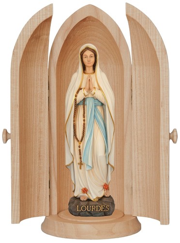 Statua madonna lourdes in - madonna, di