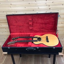 RARA 1980 K.Yairi DYW-2M doppio manico MIJ chitarra acustica vintage con custodia usata
