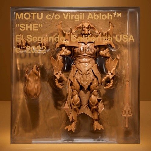 Mattel virgil abloh - mattel, motu