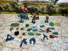 Lotto Soldatini Nardi + ricambi ( Varie scale) Made In Italy Anni 70