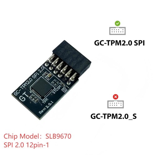 Modulo tpm 0 - gc-tpm, (12pin-1)