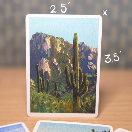 Stampa aceo saguaro - stampa, "saguaro"
