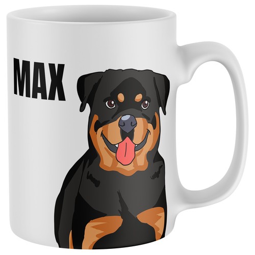 Tazza rottweiler - tazza,