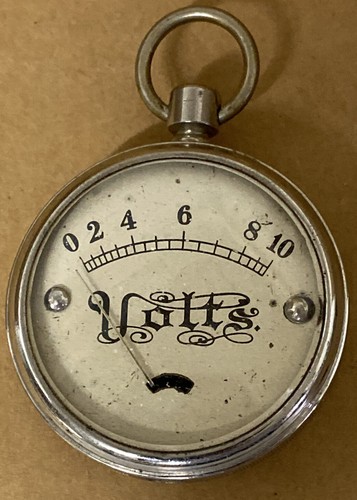 Voltmetro stile orologio - , da
