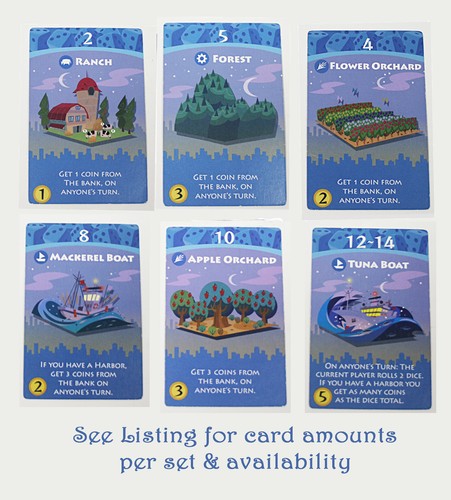 Machi koro stabilimento carte - koro,