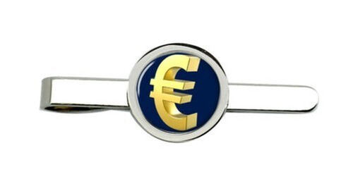 Oro euro cravatta clip - oro, €