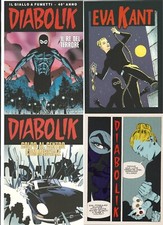 Diabolik-Eva Kant 6 cartoline