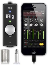 IK Multimedia iRig PRO interfaccia AUDIO/MIDI lightning/30pin iPhone/IPad/Mac