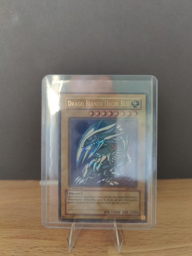 Drago bianco occhi blu - bianco,