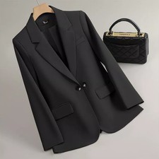 Blazer Nero Donna Elegante