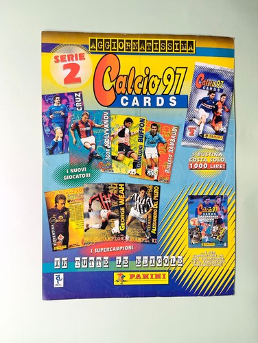 Album calcio serie cards - calcio, 2