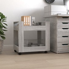 Carrello Scrivania Grigio