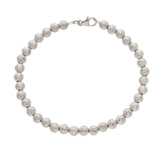 Bracciale in oro 750‰ bianco