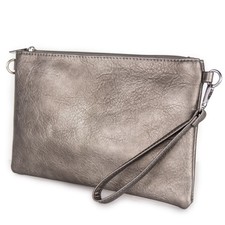 Pochette argento donna con