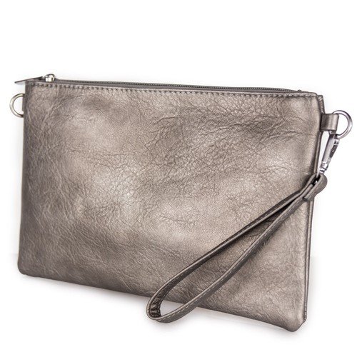 Pochette argento donna con