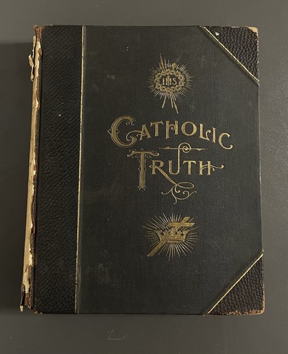 Antique catholic truth saints - antique,