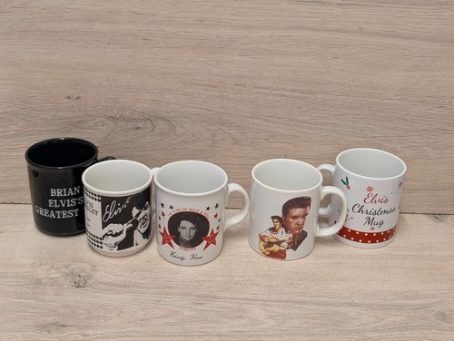 Vintage elvis presley mug - elvis,