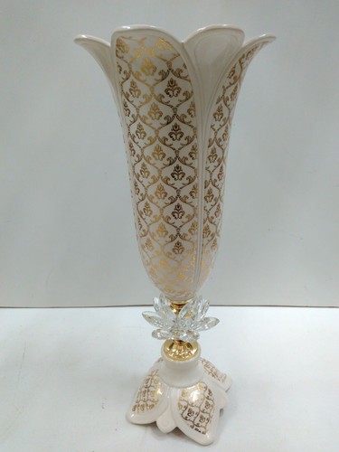 Vaso ceramica avorio - vaso, in
