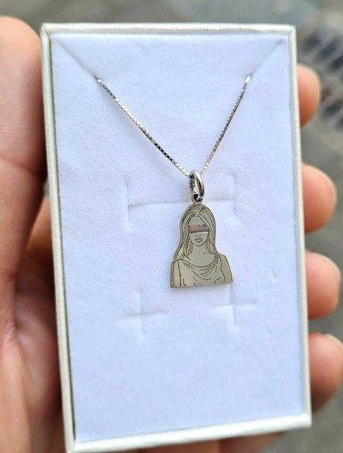 Collana con ciondolo dea - collana,