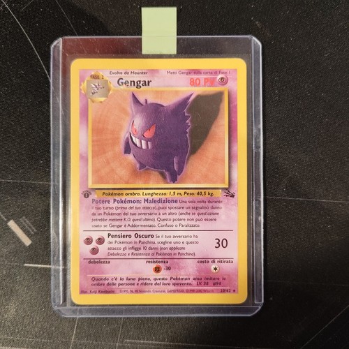 Gengar fossil ita 1ed - gengar,