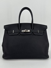 Hermès Birkin 35 blu indaco