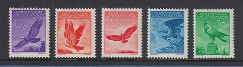 Liechtenstein 1934 francobolli
