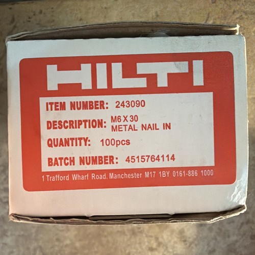 Hilti zamac nail archor - hilti, in