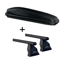 Box tetto JUEASY300L nero +