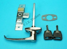 Maniglia a L cromata e