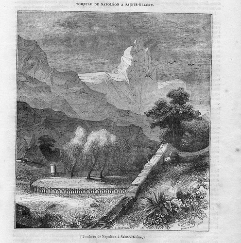 Stampa antica saint helena - stampa,