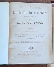 GIUSEPPE VERDI UN BALLO IN