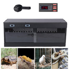 Terrario per Rettili e Anfibi in PVC con Serratura Scatola termostato100*40*40cm