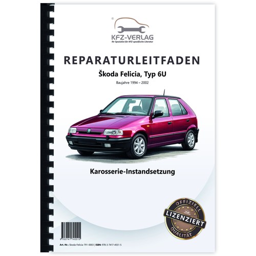 Skoda felicia tipo - felicia, (94-02)