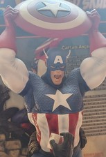 Sideshow Captain America vs Red Skull Diorama Exclusive Ultra Rare Marvel Statue