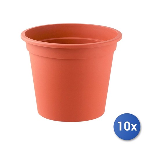 10x vasi coccio colore - coccio, cotto