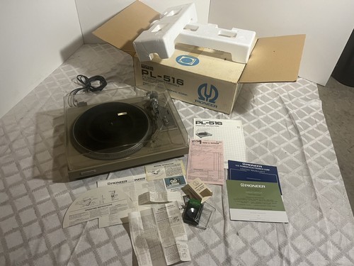Pioneer 516 turntable w - pl-516,