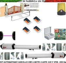 AUTOMATISMO CANCELLO 6 METRI 2