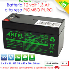 Ultracell UL1.3-12 Batteria al piombo 12V 1.3Ah ad alta corrente di scarica 18A