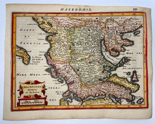 Macedonia albania grecia - macedonia, 1614