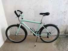 Bici (mountain bike) con appendici da manubrio - usata - telaio verde acqua