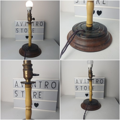 Antica lampada tavolo - lampada, da