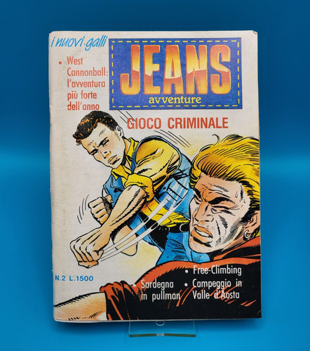 Fumetto albo jeans - fumetto, avventure