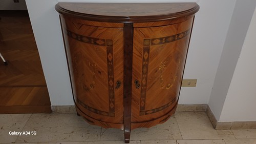 Mobiletto legno pregiato - in,