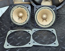 2 tweeter alnico di Pioneer CS-A500 altoparlanti 77-90F marrone coni FB