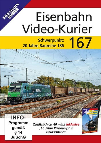 Eisenbahn video kurier 167 - eisenbahn, video-kurier